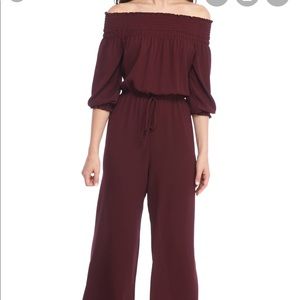 Bebop Maroon Jumpsuit